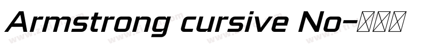 Armstrong cursive No字体转换